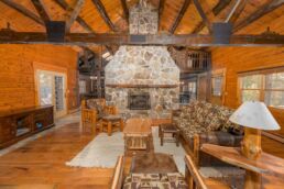 Log Cabin Real Estate Photography
