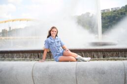 Senior Portrait Photography | Point State Park, Pittsburgh, PA