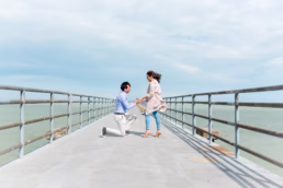 Edgewater Pier | Cleveland Engagement Photography