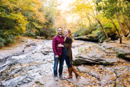 Ohiopyle State Park Engagement Photography