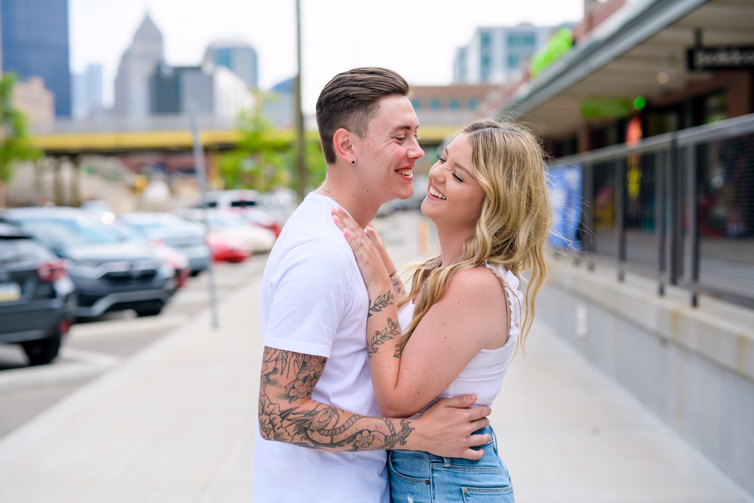 Strip District 5 Pittsburgh Strip District engagement Photography session