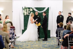 crowne royal plaza south hills wedding